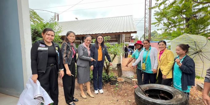 วันที่ 22 ธันวาคม 2568 งานสาธารณสุข สำนักปลัดองค์การบริหารส่วนตำบลบ้านหินโงมได้ลงพื้นที่ Re-x-ray โครงการถังขยะเปียกลดโรคร้อน เพื่อบรรลุเป้าหมายการปล่อยก๊าซเรือนกระจกสุทธิเป็นศูนย์ ประจำปีงบประมาณ พ.ศ.2569